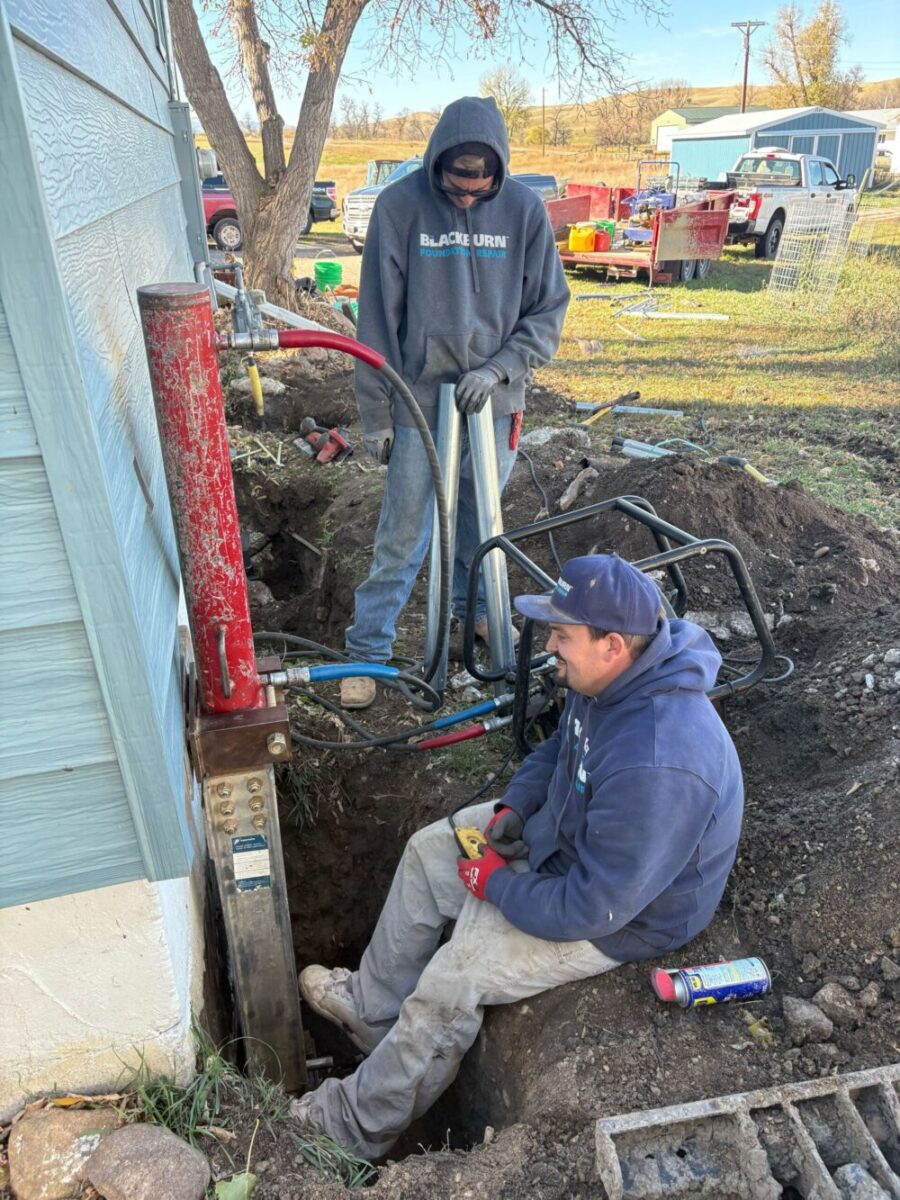 Restoring Stability with Push Piers in Sheridan, WY