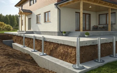 What Are Helical Piers for Foundation Repair?